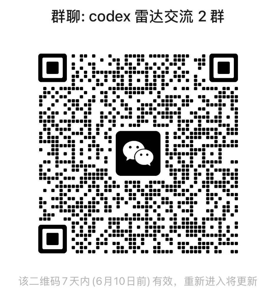 Codex 雷达交流群二维码
